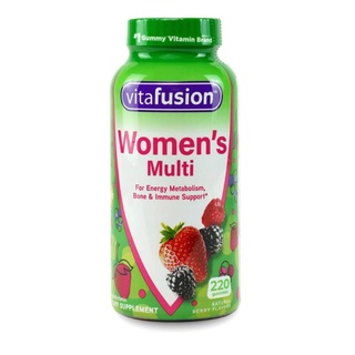 Vitafusion Womens Complete Multivitamin Natural Berry Flavors 220 Gummies