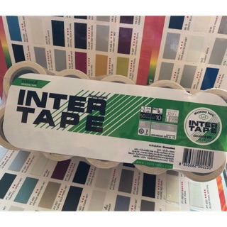 กระดาษกาว  INTER TAPE 3/4" 10 แถว