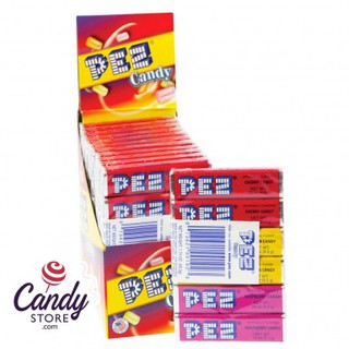 Pez Candy Refill 65g. เปซแคนดี้รีฟิล 65กรัม 1แพ็ค6ชิ้น