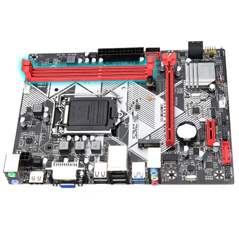 SZMZ B75-H Computer Motherboard M-ATX Motherboard LGA1155 DDR3 Memory ...