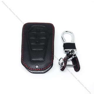 ซองกุญแจหนัง พวงกุญแจ กระเป๋าใส่กุญแจ ซองกุญแจ Smart Key สำหรับ All New ISUZU D-MAX 2020 ตัวใหม่ล่าสุด