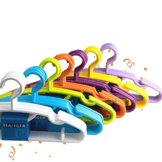 ไม้แขวนเสื้อ ยกลัง144 อัน ผู้ใหญ่ เกรดA อย่างหนา แพคละ6อัน ลังละ 24แพค Hanger 004