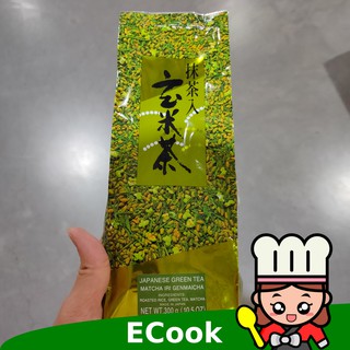 ecook ชาเขียว มัชชะ อิริ 300g matcha iri genmaicha drink