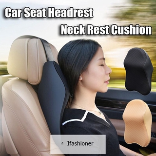 Car Seat Headrest Neck Rest Cushion 3D Memory Foam Soft Breathable Seat Headrest Pad Neck Rest Headrest Accessories