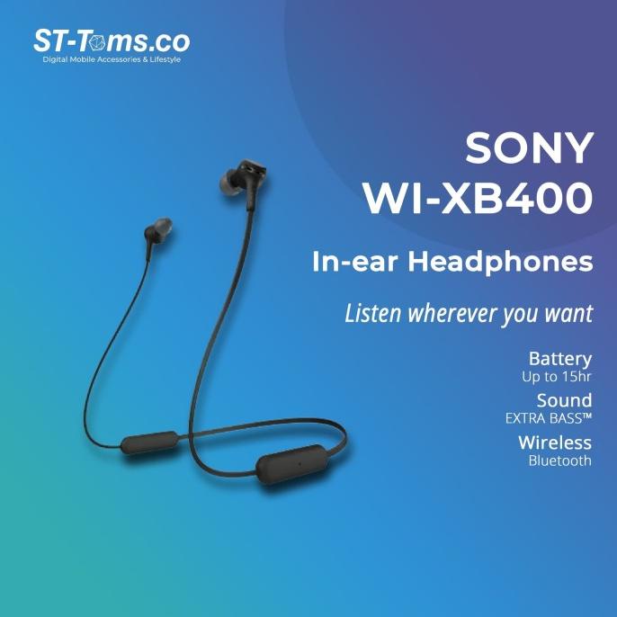 หูฟังไร้สาย สําหรับ Sony MDR WI-XB400 WI XB400 WI XB400