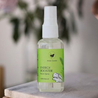 (Make Scents) สเปรย์อโรมา ฉีดห้อง ฉีดหน้ากากผ้า Energy Booster Room Spray กลิ่นหอมจากธรรมชาติ 100% โดยนักอโรมาเธอราปี