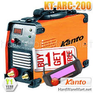 เครื่องเชื่อมไฟฟ้า 200amp. KANTO KT-ARC-200 inverter welder  แคนโต้