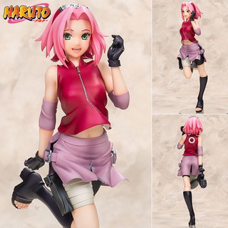 Figure ฟิกเกอร์ Naruto Gals Shippuden นารูโตะ ชิปปุเดง นินจาจอมคาถา โอ้โฮเฮะ Uchiha Sakura Haruno ฮารุโนะ ซากุระ