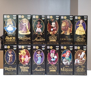 ขาย Banpresto WCF World Collectable Figure Disney Mickey Aladdin Rapunzel Lion King Winnie the Pooh ของใหม่ ของแท้