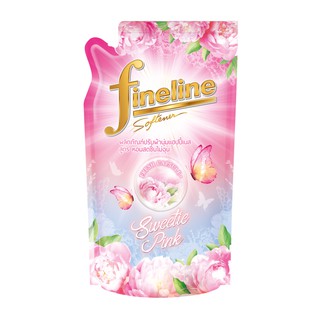 [ขายดี] Fineline ไฟน์ไลน์ปรับผ้านุ่มแฮปปี้เนส สูตรหอมสดชื่นไม่ฉุน กลิ่น Sweetie Pink 500 มล.