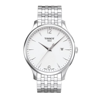 Tissot Tradition ทิสโซต์ เทรดดิชั่น T0636101103700 สีเงิน เงิน นาฬิกาผู้ชาย