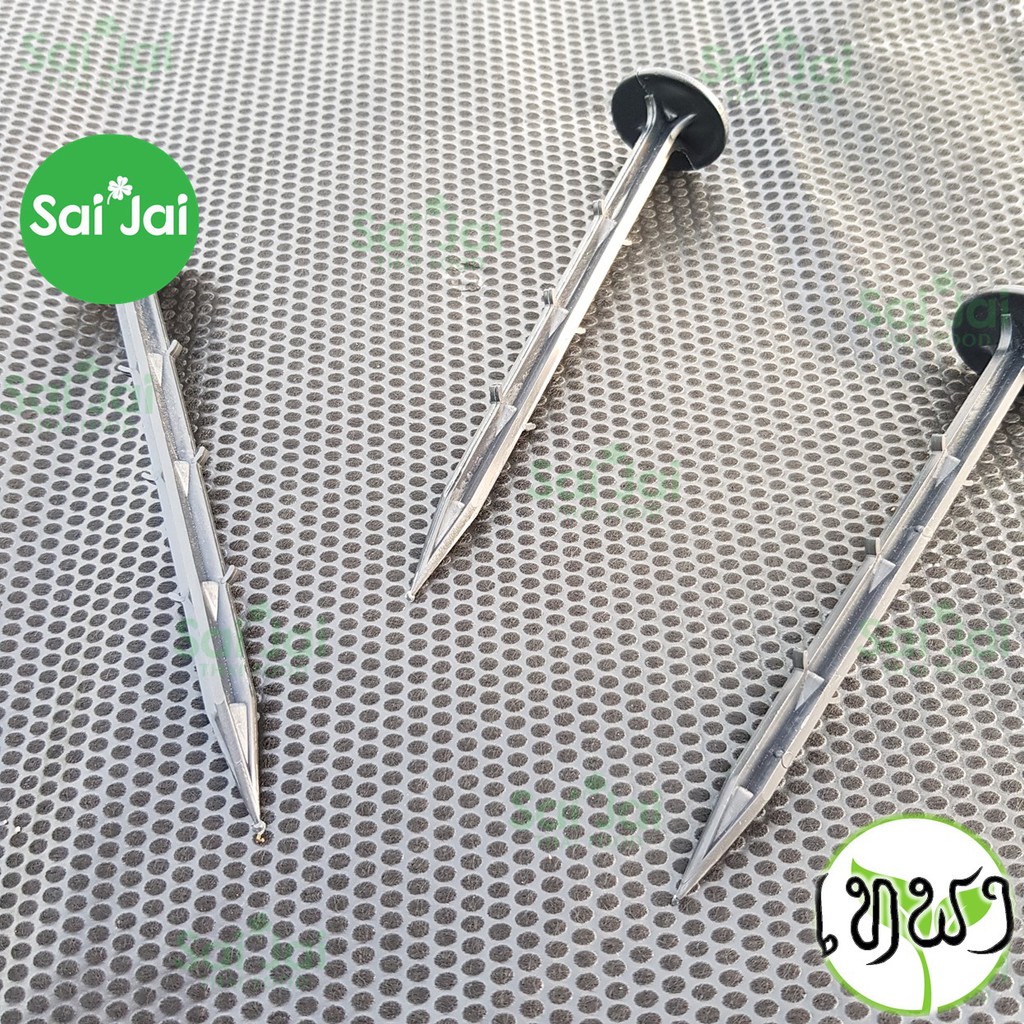 (1อัน) หมุดยึด ผ้าคลุมวัชพืช หมุดปักผ้าคลุมดิน ขนาด 15 cm.