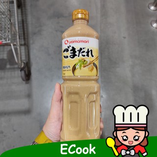 ecook น้ำจิ้มชาบู ซอสงา ยามาโมริ 1000ml yamamori sesame sauce 1000ml