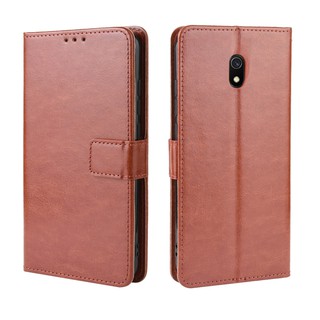 เคสสำ Redmi 8A Case PU Leather Flip Phone Case Xiaomi Redmi8A 8 A เคสโทรศัพท์มือถือ พลิกซองโทรศัพท์