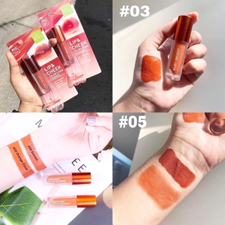 SALE‼ 🌈ลิปน้ำตบ⚡ ลิปแมทท์จุ่ม เบบี้ไบร์ท [ปาก+ตา+แก้ม] กันน้ำ LIP &amp; CHEEK COLOR STAIN ESSENCE 2.4G BABY BRIGHT