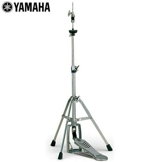 Yamaha® HS650A ขาตั้งไฮแฮท แบบสามขาก้านเดี่ยว พร้อมแป้นเหยียบ ปรับความสูงได้ 65 – 90 ซม. (Standard Hihat Stand)