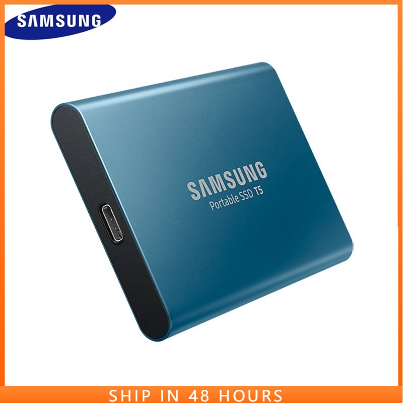 Original SAMSUNG Portable External SSD T5  2TB 500GB 1TB Solid State Drive USB 3.1 Gen2  Flash Hard Drive For Computer