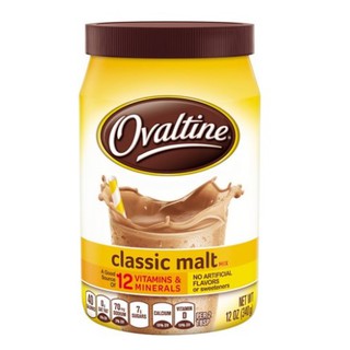 Ovaltine, Classic Malt Drink Mix 12 oz.