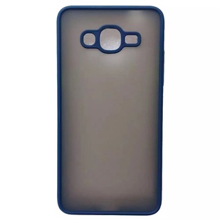ส่งจากไทย Case Samsung galaxy J7 2015 / J7Core เคสโทรศัพท์ SAMSUNG J7 เคสกันกระแทก ปุ่มสีผิวด้าน ขอบนิ่มหลังแข็ง