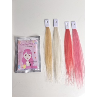 ทรีทเม้นท์เปลี่ยนสีผม BABY PINK - CANDY COLOR KERATIN TREATMENT (แคนดี้คัลเลอร์เคราตินทรีทเม้นท์)