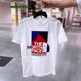 เสื้อยืดแขนสั้นลําลอง พิมพ์ลายโลโก้ THE NORTH FACE สําหรับผู้ชาย