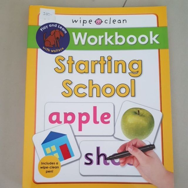 Wipe &amp;clean work book