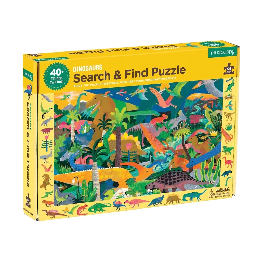 Search & Find Puzzle ลาย Dinosaur นำเข้าจากอเมริกา