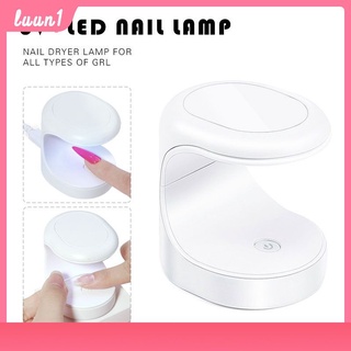 โคมไฟ Led ขนาดเล็ก สีขาวเครื่องเป่าเล็บ Usb COD