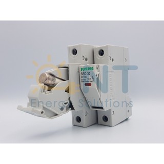 SUNTREE DC Fuse Holder ฐานใส่ฟิวส์ DC ขนาด 10x38mm 1,000VDC รุ่น SRD-30 DC1100V