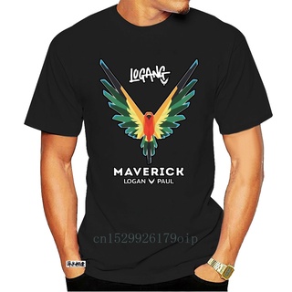 T-shirt  เสื้อยืดลําลอง พิมพ์ลายกราฟฟิค Logan Maverick Paul แฟชั่นสําหรับผู้ชายS-5XL