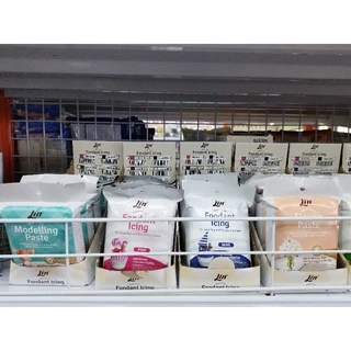 ❗Lin Fondant Icing ลิน ฟองดองท์ น้ำตาลคลุมเค้กสำเร็จรูป 📢ขนาด 250 กรัม
