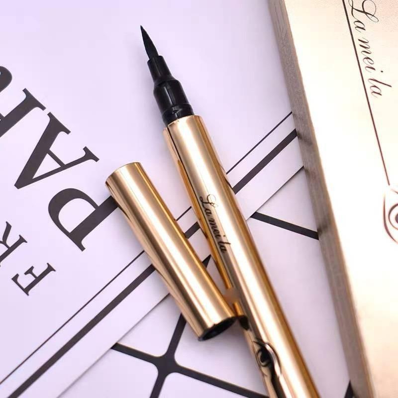 อายไลเนอร์ กันน้ำ ติดทน เขียนง่ายแห้งเร็ว อายไลเนอร์ ปากกาสีดำ อายไลเนอร์ชนิดน้ำ เครื่องสำอาง 1023