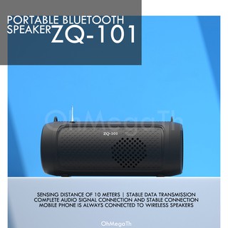 ลำโพงบลูทูธ ZQ-101 Wireless Speaker