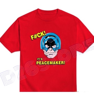 เสื้อยืด พิมพ์ลาย The Peacemaker F ck It Peacemaker John Cena DC Suicide Squad Task Force X สําหรับผู้ชายS-5XL