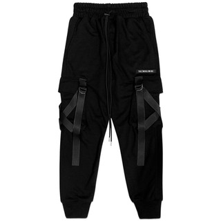 ลด 15% ใส่โค้ด PAYALL200  l  TZ worldwide TZ STRAPPED CARGO PANTS