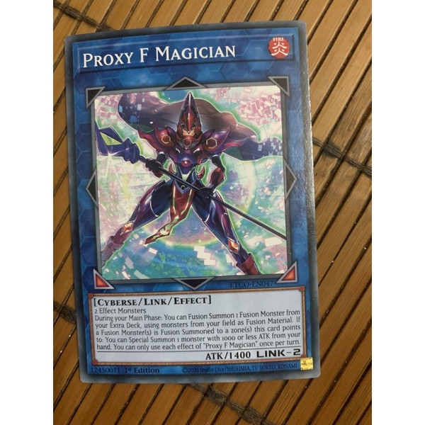 โพสต์ Yugioh: proxy f magician