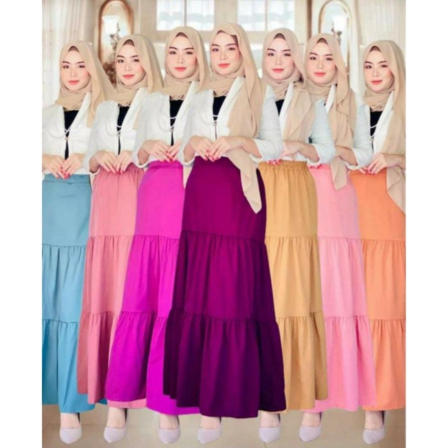 SKIRT LAYER PLAIN VIRAL