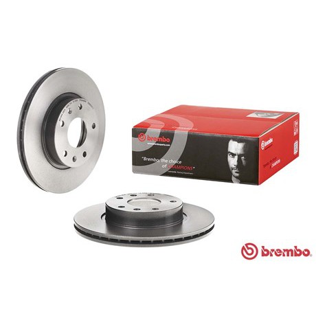 จานเบรคหน้า LAND ROVER FREELANDER L314 1.8 16V. 2.0 Td4 2.5 V6 4X4 1998-2006 277MM BREMBO /ชิ้น