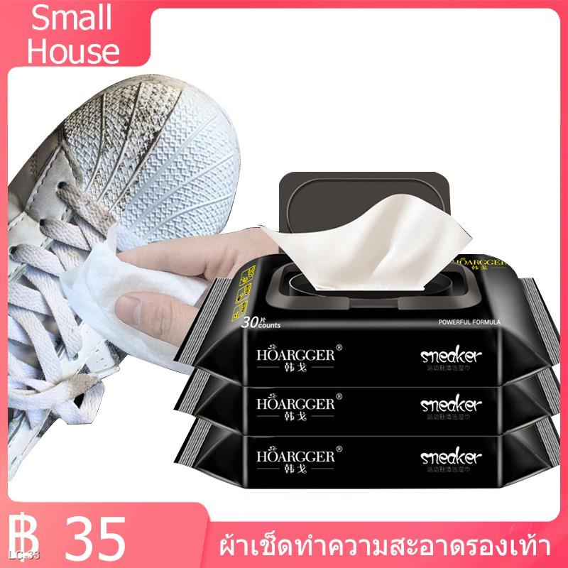 ☒พร้อมส่ง ผ้าเช็ดทำความสะอาดรองเท้า ไม่ต้องซักรองเท้า Quick wipes Sneaker wipes แผ่นเช็ดทำความสะอาดร