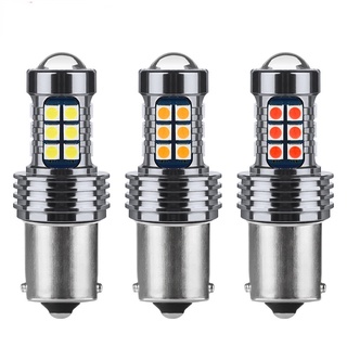 หลอดไฟถอย ไฟซีนอน LED สีขาว W16W T15 1156 P21W BA15S 7440 W21W WY21W  921 912 12V สําหรับรถยนต์ 12V 16W