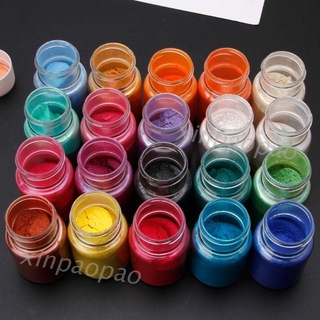 ผงไมเคิลอีพ็อกซี่เรซิ่นสําหรับตกแต่งเล็บ 20 สี