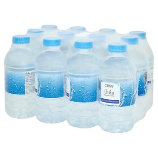 ✨นาทีทอง✨ เทสโก้ น้ำดื่ม 330มล. x 12 ขวด Tesco Drinking Water 330ml x 12pcs