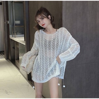 เสื้อตาข่ายลูกไม้นำเข้า