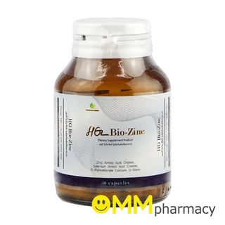 HG BIO-ZINC เอชจี ไบโอ-ซิงค์ 30แคปซูล