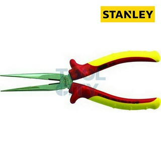 STANLEY 84-007 คีมปากแหลม หุ้มฉนวนไฟฟ้า 210มม.