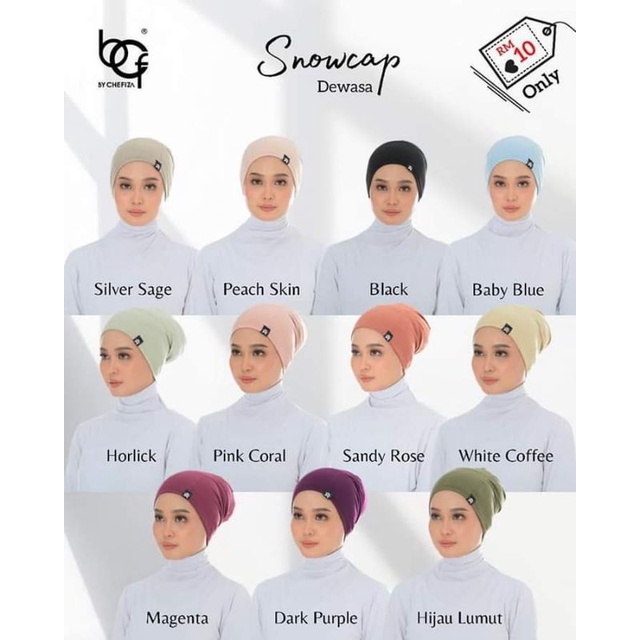 ใหม่ สี SNOWCAP HANTU BCF