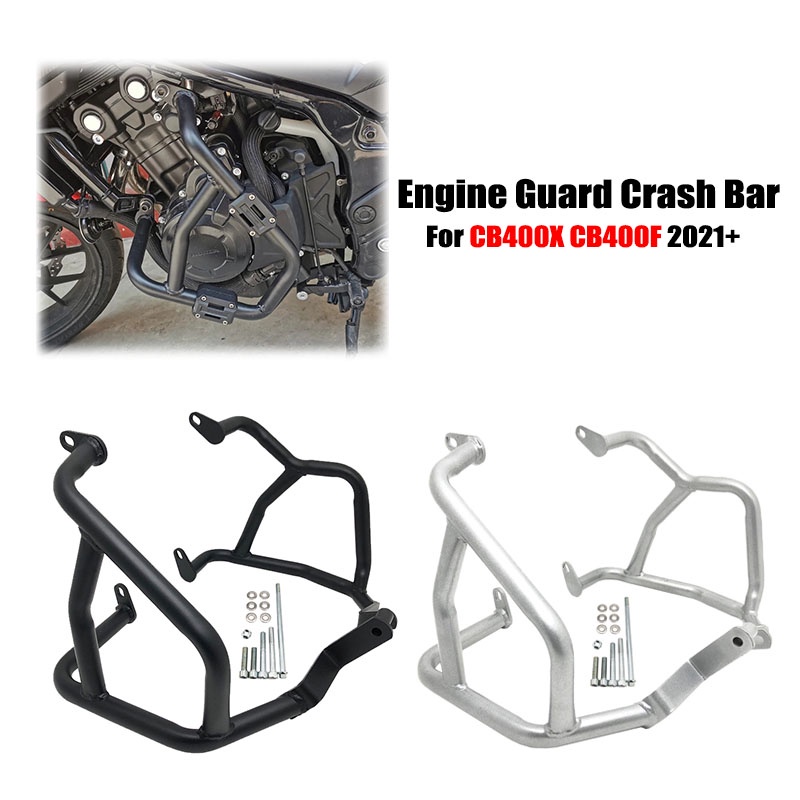 For Honda CB400X CB400F CB 400X CB 400F 2021 Motorcycle Engine Guard Crash Tank Bar Bumper Fairing Frame Protector Crash