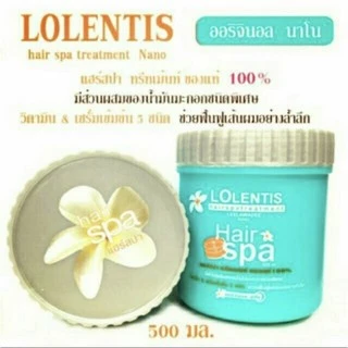#Lolentis hair #ลอเลนติส #แฮร์สปา #ทรีทเมนท์ hair spa นาโน หมักผม อบไอน้ำ