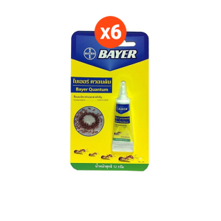 Bayer Quantum เจลกำจัดมด ไบเออร์ ควอนตั้ม 12 กรัม (แพ็ก 6)