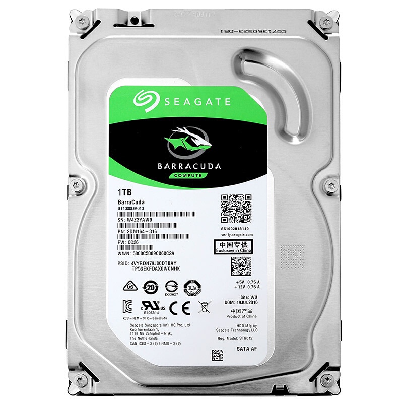 Seagate Barracuda 1TB 2TB 3TB 4TB Internal Hard Disk for Desktop SATA 3.5" OZ0t